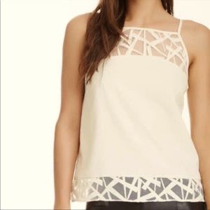 W118 by Walter Baker‎ Ivory Lace Tank Top M